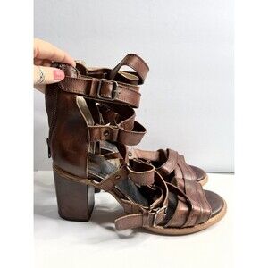 Freebird Bowie by Steven Women’s 12 Strappy Heeled Sandal Shoes/Booties